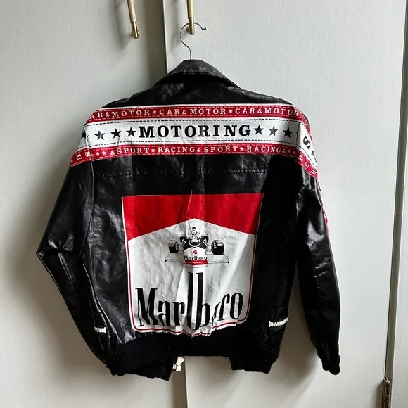 Jackets & Coats | Marlboro Formula 1 Vintage Leather Jacket